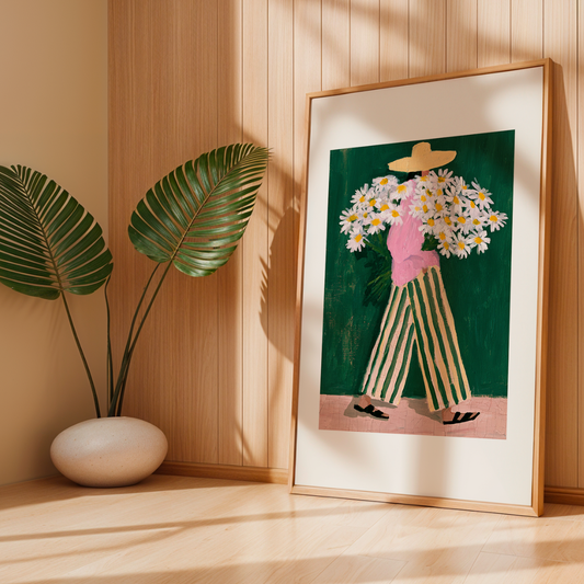 Señora de las flores