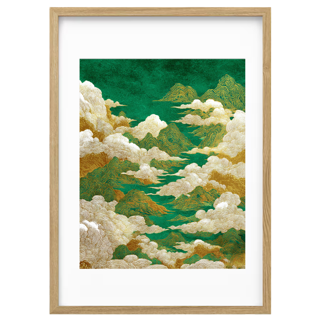 Stillness in Gold