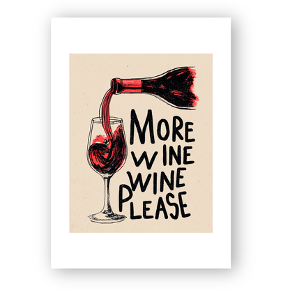 More wine