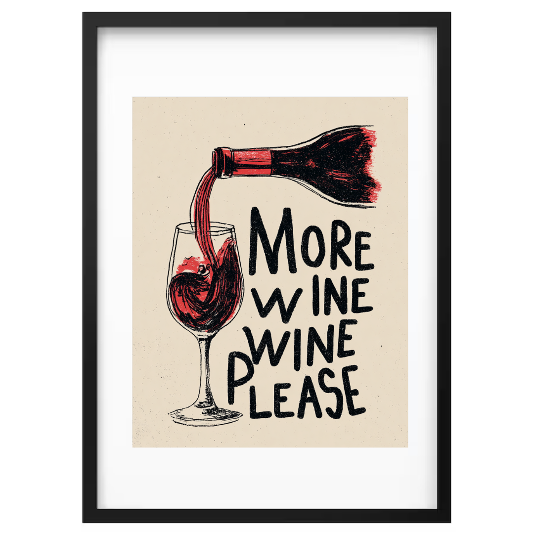 More wine