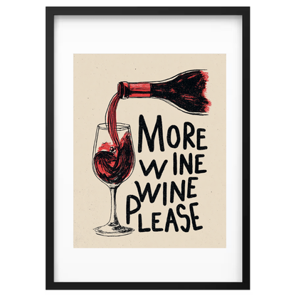 More wine
