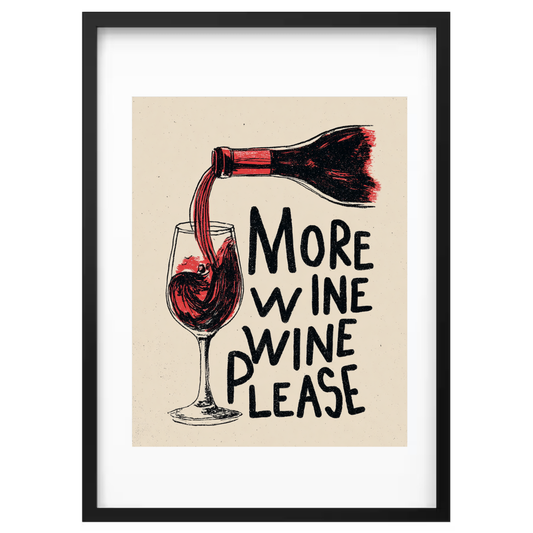 More wine