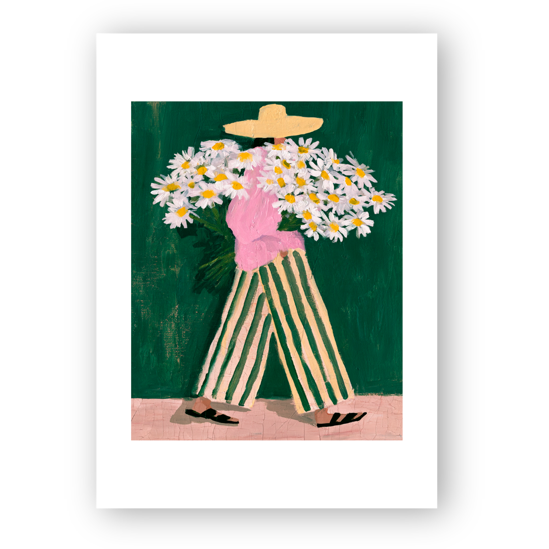 Señora de las flores