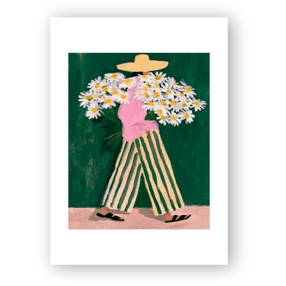 Señora de las flores