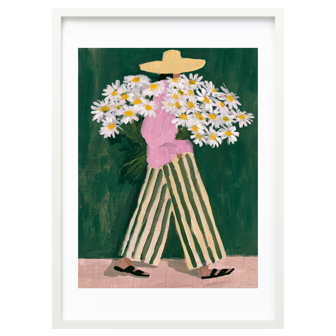 Señora de las flores
