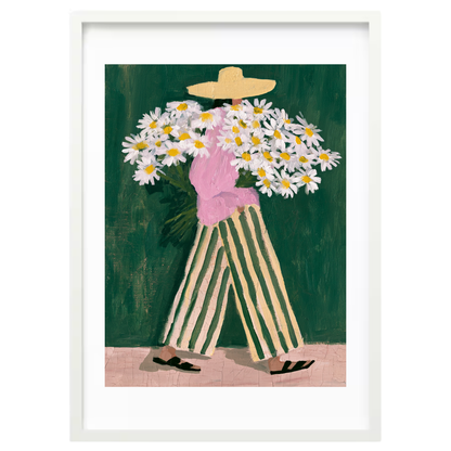 Señora de las flores