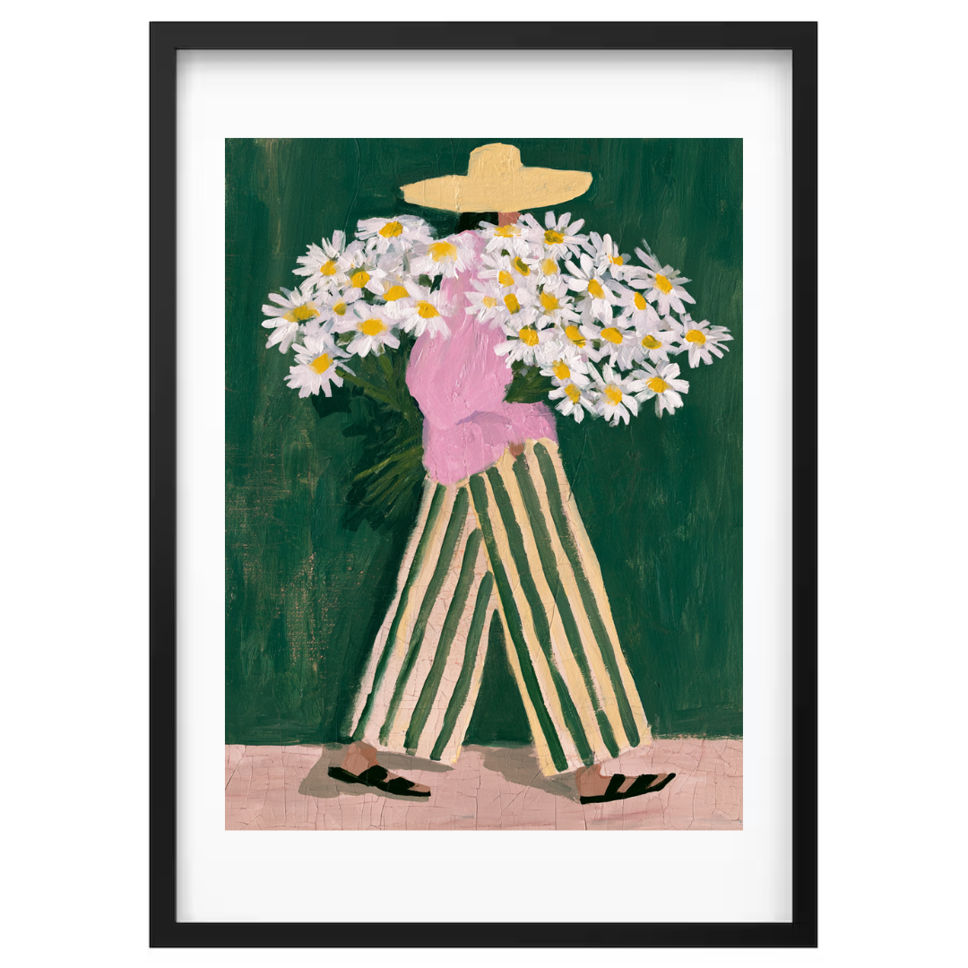 Señora de las flores