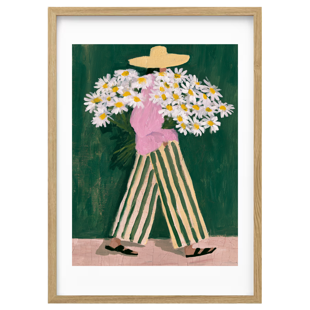 Señora de las flores