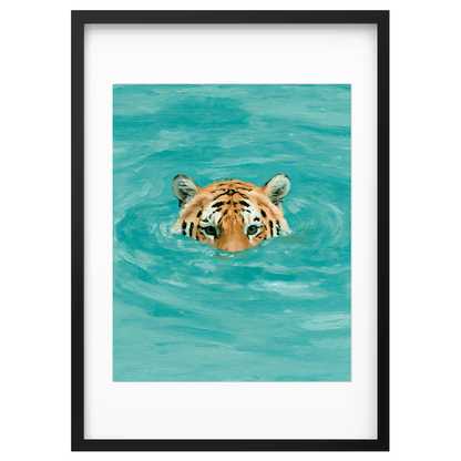 Tigre en el agua